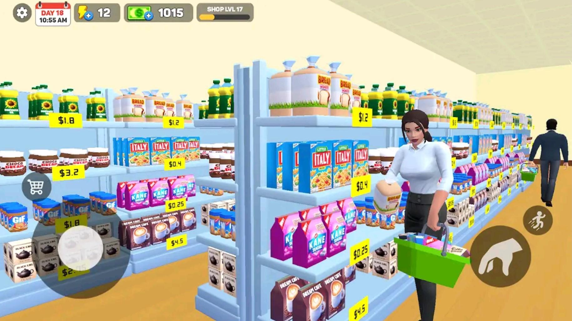 My Superstore Simulator|玩家可以擴張超市,自行設計格局。