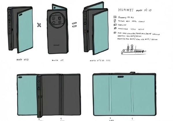 華為三摺手機概念圖