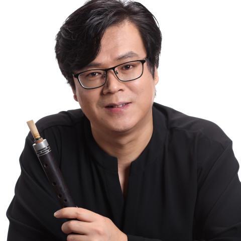 香港中樂團管子、嗩吶演奏家秦吉濤。