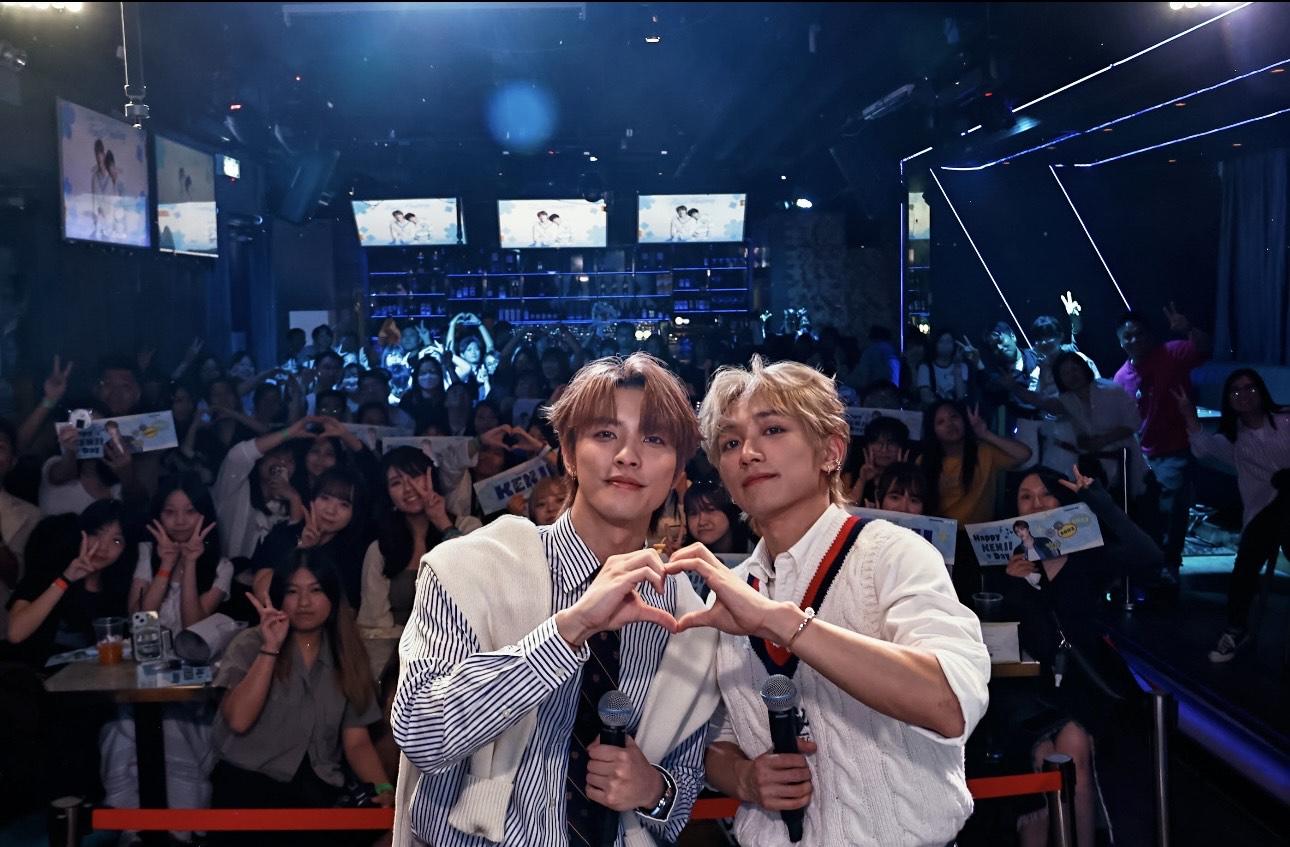 二人希望將來可以繼續孖住現身。