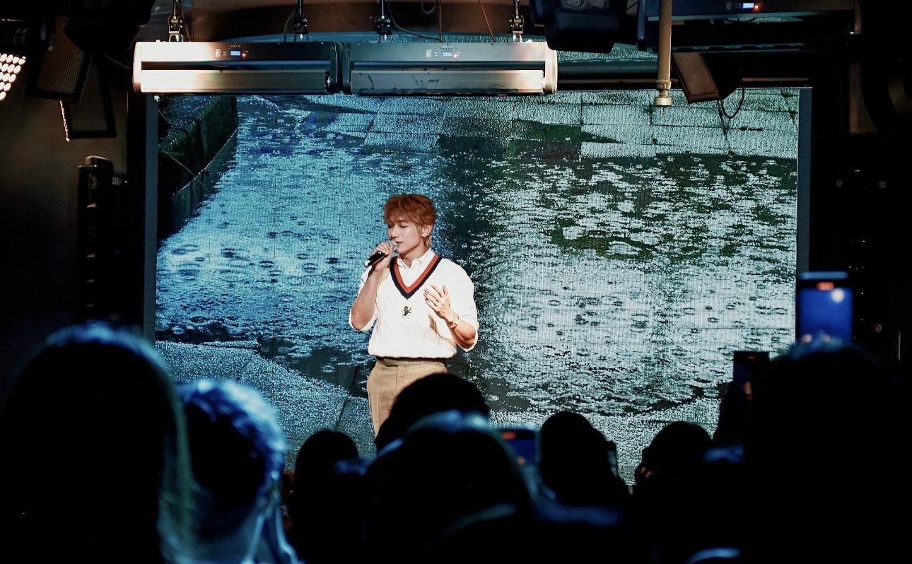 二人為了這次見面會連續兩個星期排練。