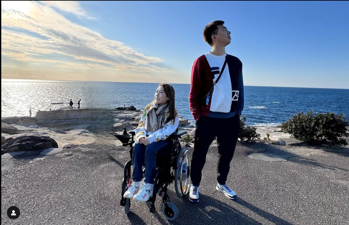 何宛淇與李榮傑年初結為夫婦,㩗手圓了巴黎奪金夢。(何宛淇IG相片)