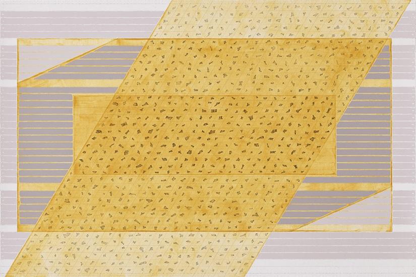 區凱琳作品《沉思在隱密的房子(另一刻)》。