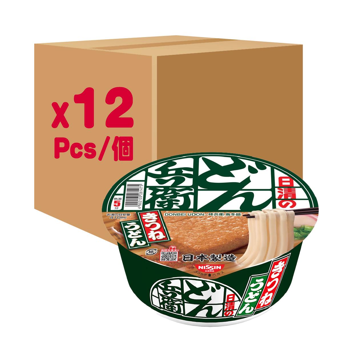 原箱日清咚兵衛腐皮烏冬 12 X 95克 優惠價:$118 標準價: $240