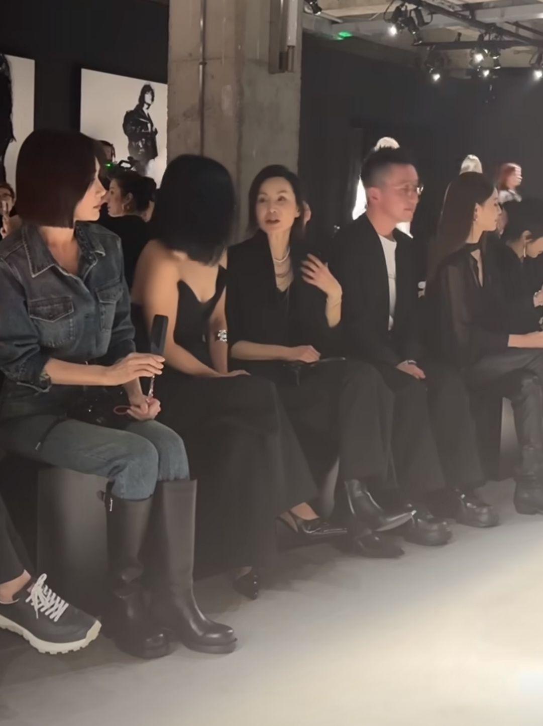 張曼玉近年甚少公開現身,故她的出現即成為全場焦點。