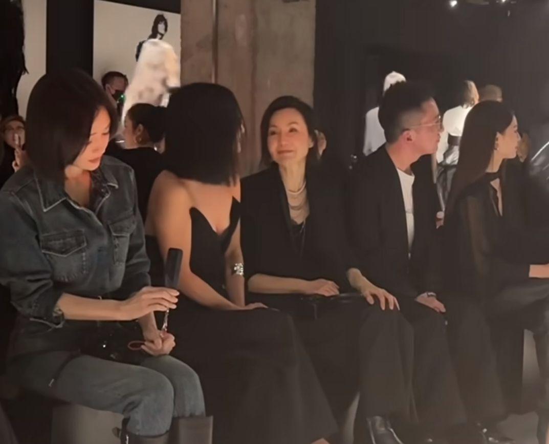 張曼玉近年甚少公開現身,故她的出現即成為全場焦點。
