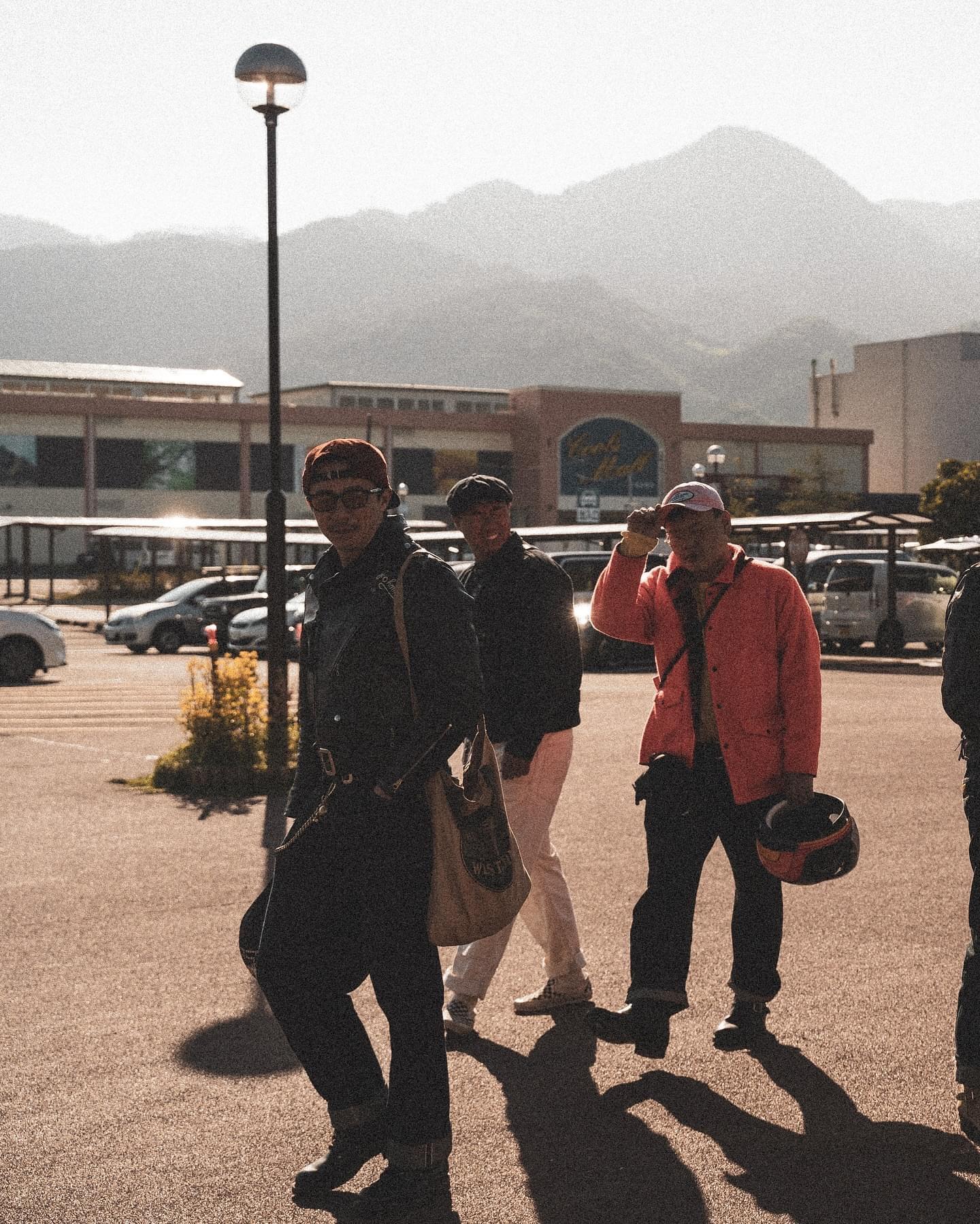 張繼聰與白只日前飛到日本展開鐵騎之旅。