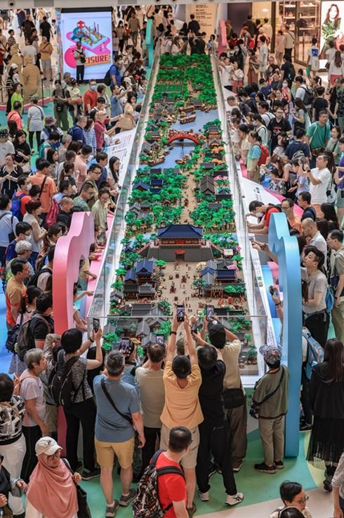 沙田新城市廣場派商場購物券增新設施,料國慶人流營業額升逾一成