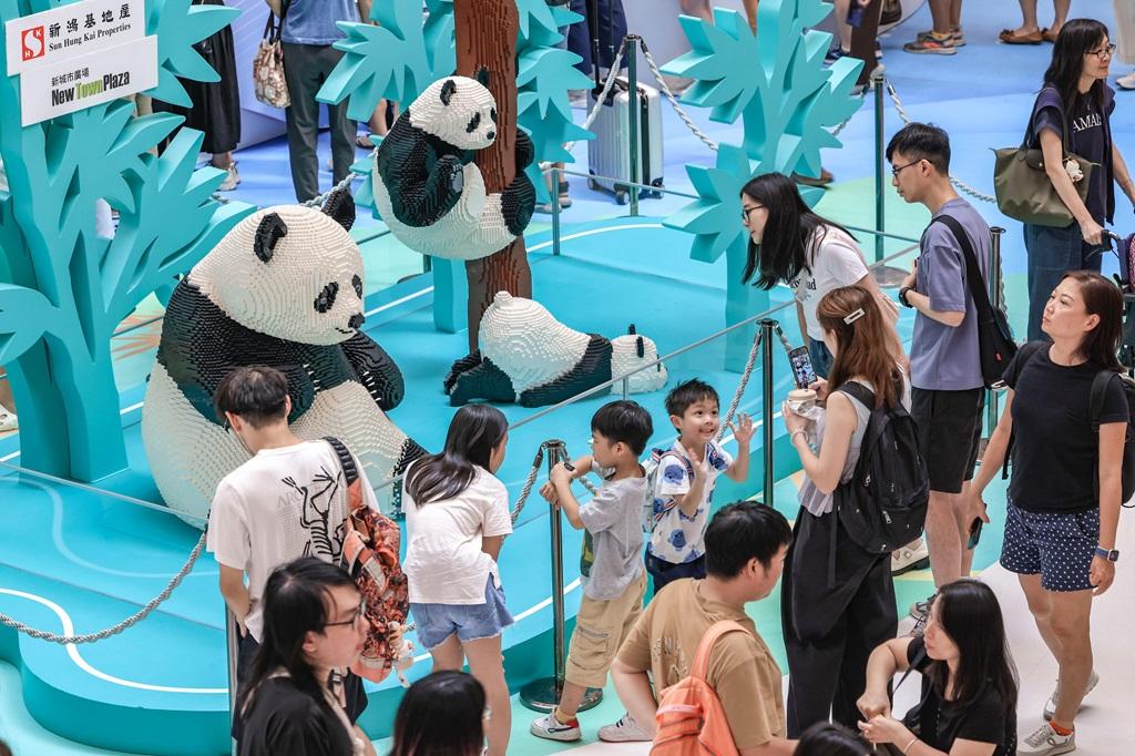 沙田新城市廣場派商場購物券增新設施,料國慶人流營業額升逾一成