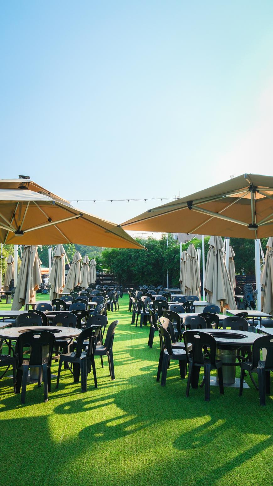 屯門大欖總店翻新後環境新淨舒適。