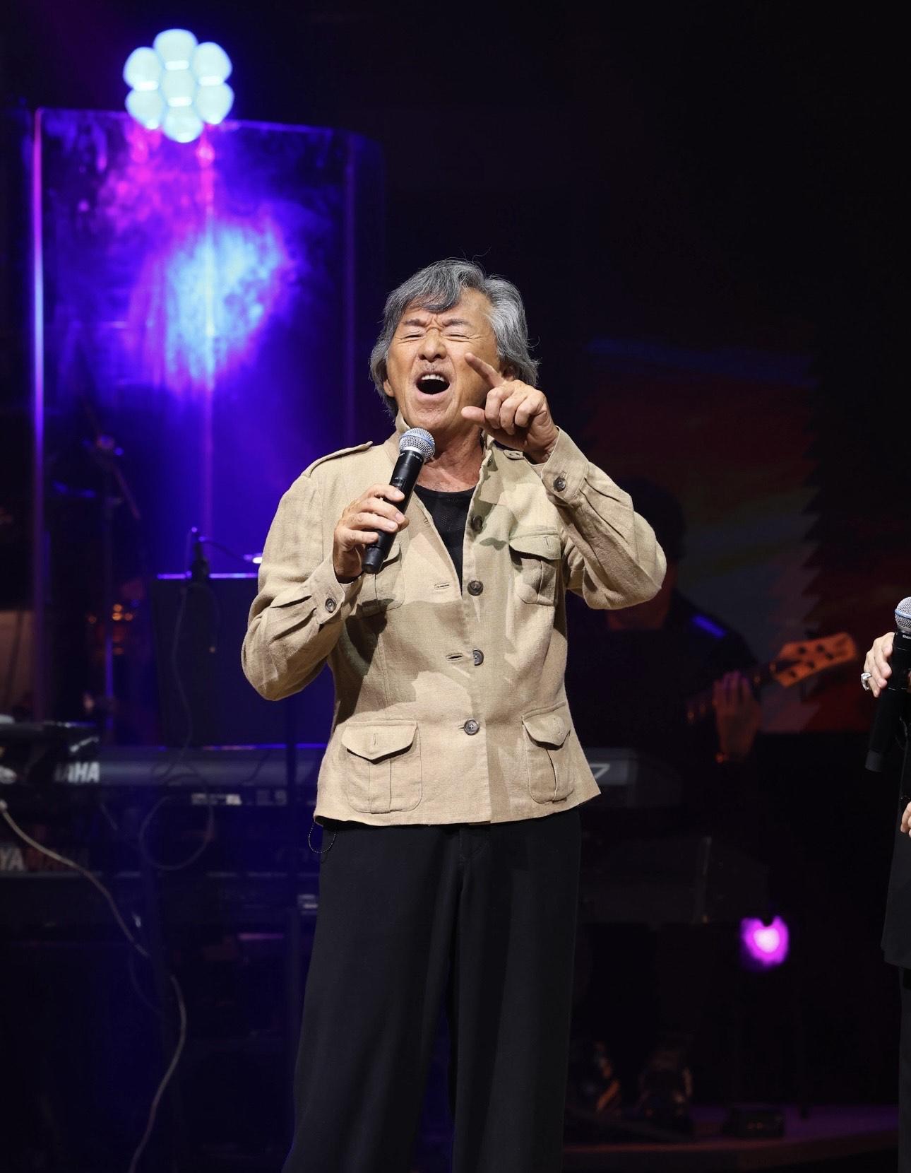 林子祥驚喜現身擔任嘉賓。.j