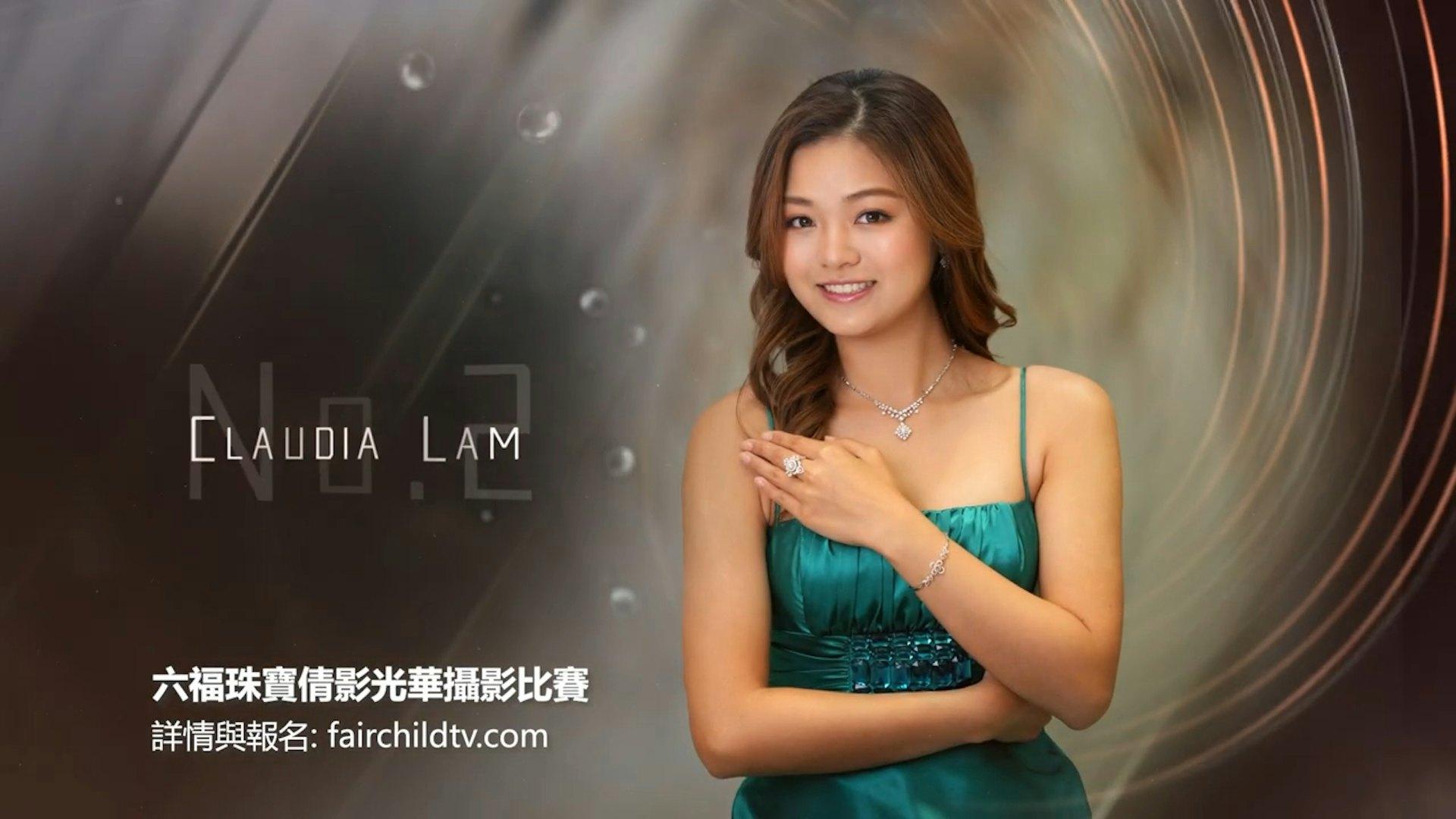 姚正菁的23歲細女林映說在溫哥華參加今屆華裔小姐。