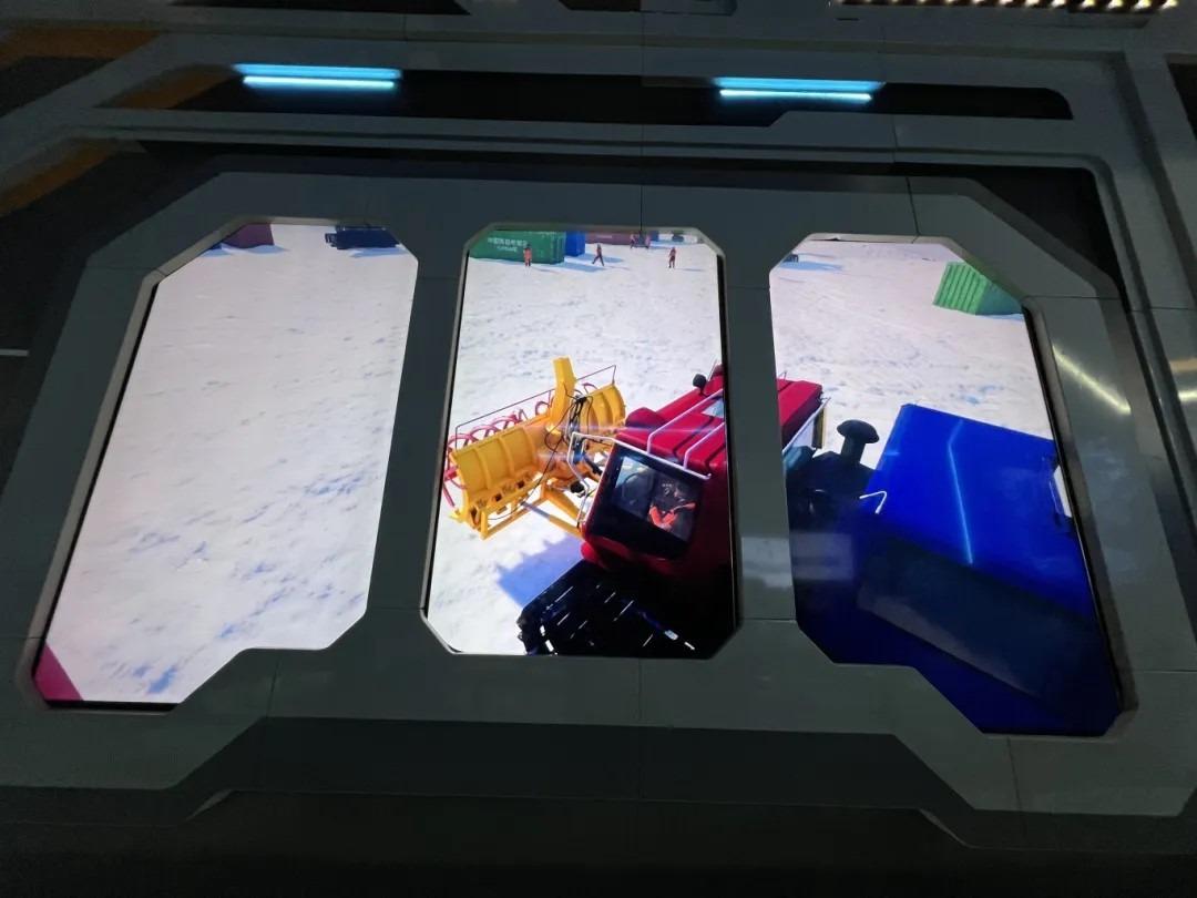 深圳小梅沙海洋世界也有體驗極地探索的遊戲,十分吸引。(圖片來源:深圳發布)