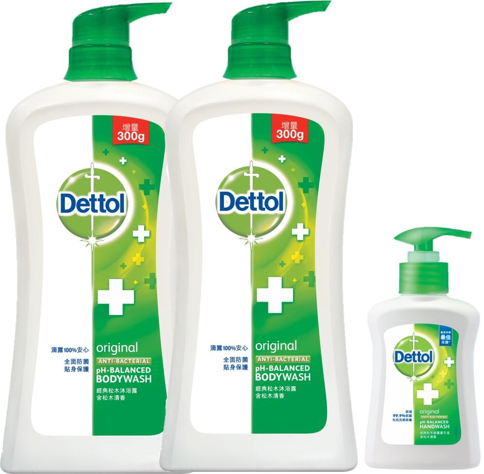 滴露 經典松木沐浴露孖裝(950克) 標準價:$100/件 優惠價: $82/件 折實:$72.2/件