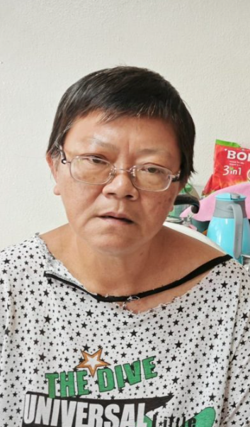 伍瑩瑩母親心力交瘁。(互聯網)