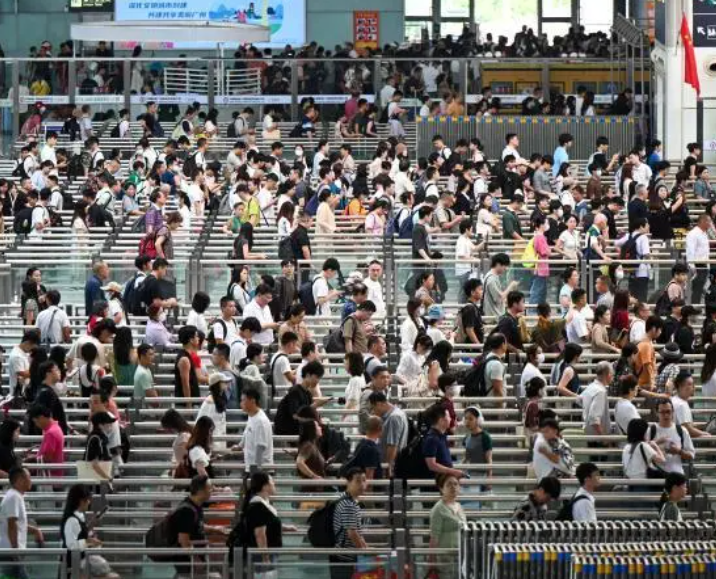 廣州南站。(中新社資料圖片)