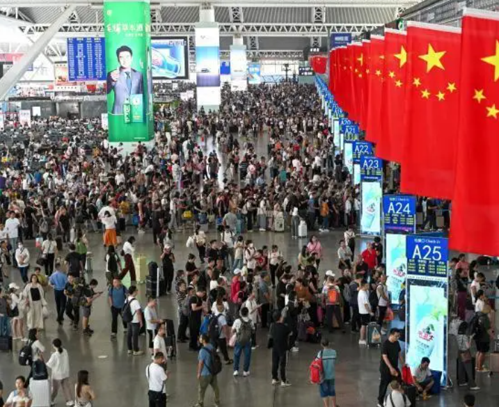 廣州南站。(中新社資料圖片)