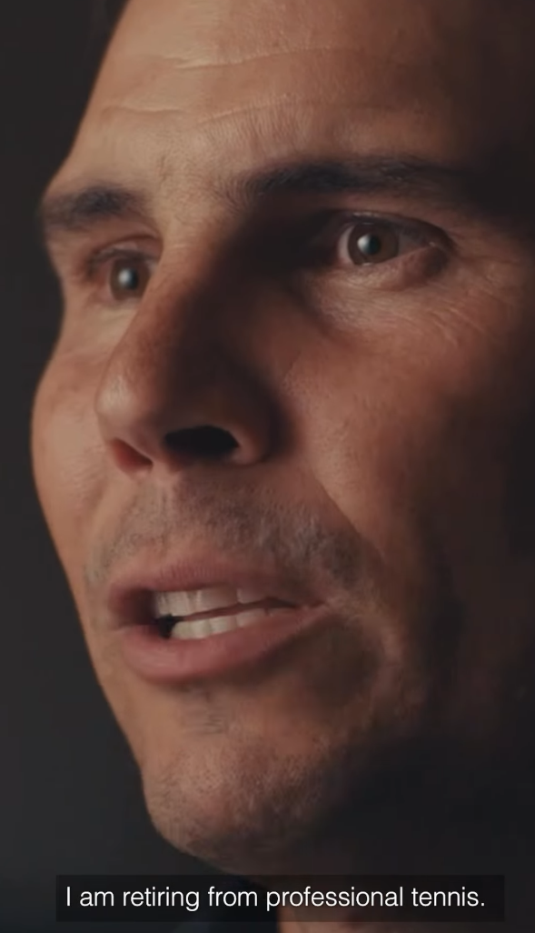 拿度在個人社交平台宣布告別職業生涯