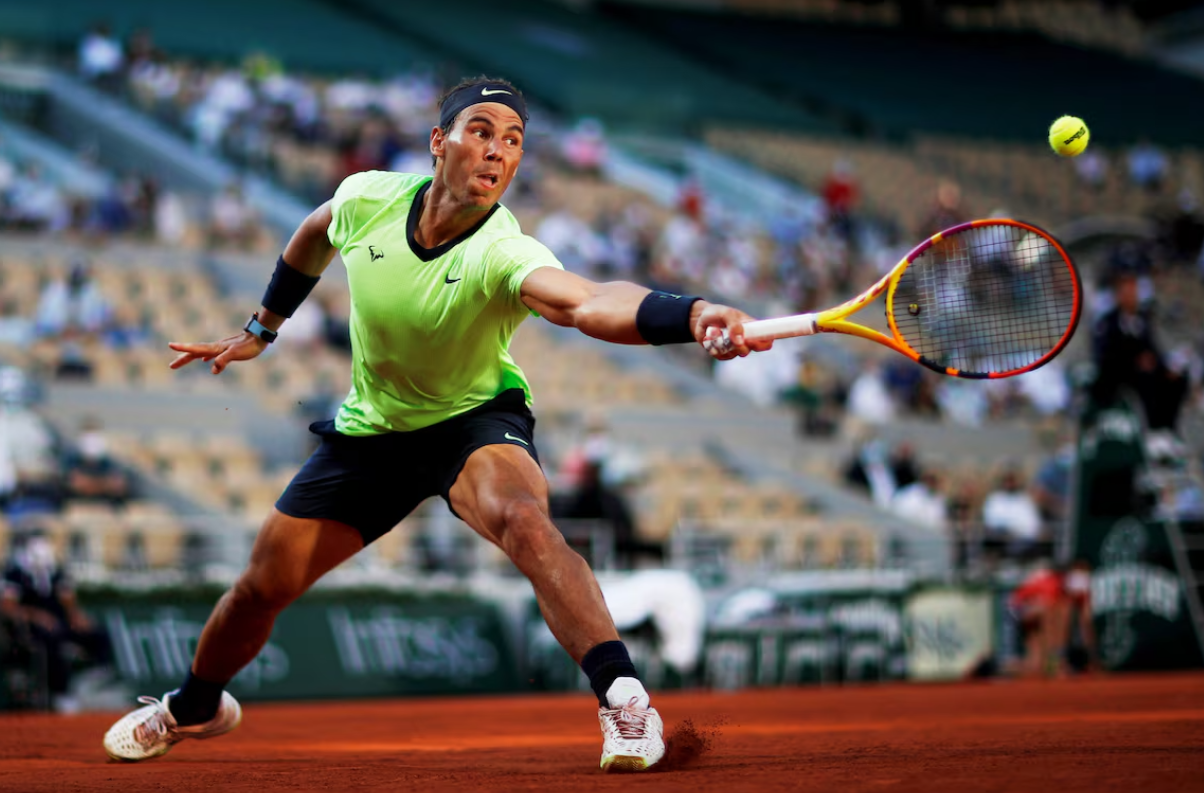 西班牙網球名將拿度宣布,將在11月代表西班牙出戰台維斯盃後掛拍退休。(路透社資料圖片)