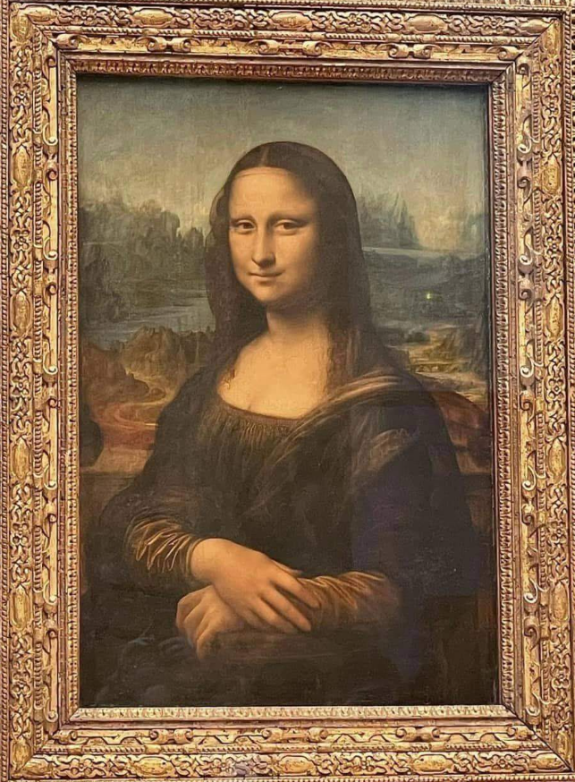 名畫中的蒙娜麗莎。(互聯網)
