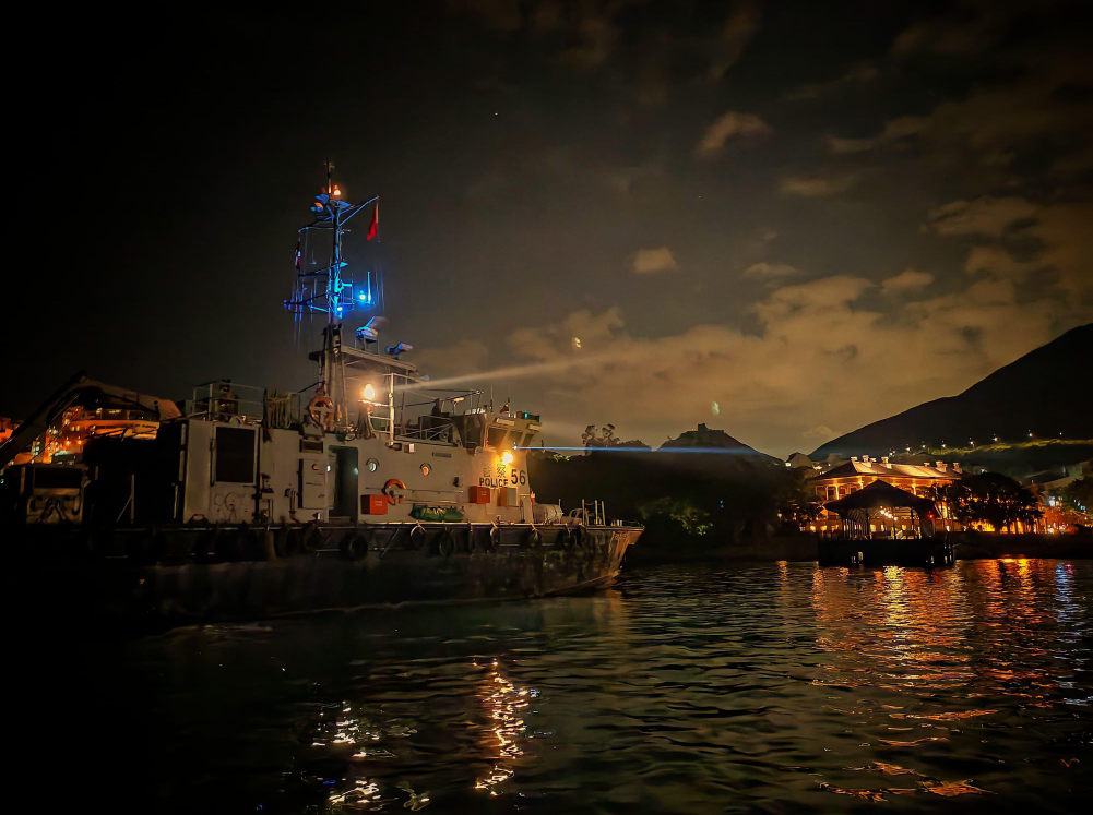 警方聯同飛行服務隊重陽節長周末海陸空展開反爆竊行動。