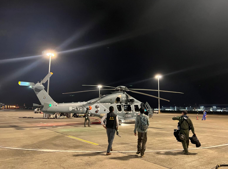 警方聯同飛行服務隊重陽節長周末海陸空展開反爆竊行動。