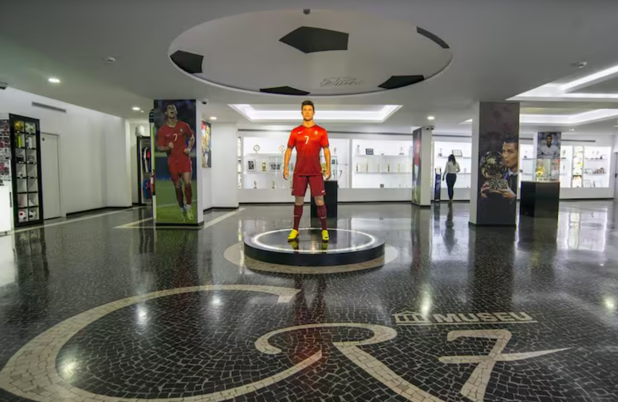 C朗拿度於葡萄牙家鄉馬德拉群島及沙特阿拉伯均設有博物館。(網上圖片)