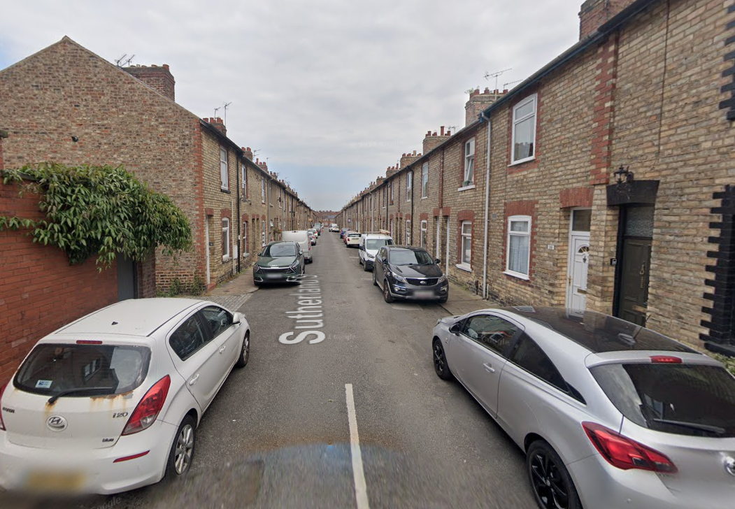英國約克的「Sutherland Street」忽然成為熱話。(互聯網)