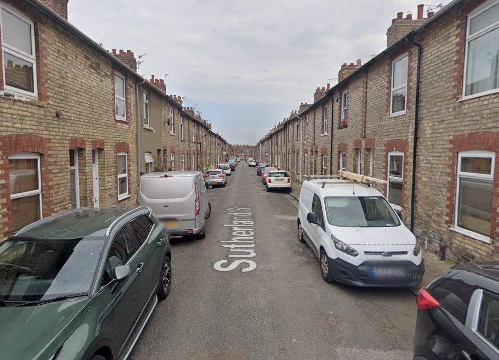英國約克的「Sutherland Street」忽然成為熱話。(互聯網)