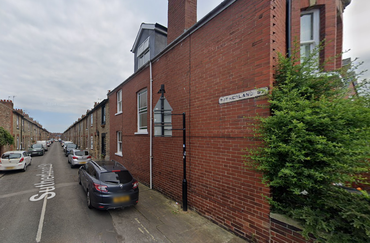 英國約克的「Sutherland Street」忽然成為熱話。(互聯網)