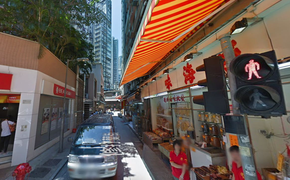 本港上環亦有「Sutherland Street」中文名是「修打蘭街」。(互聯網)