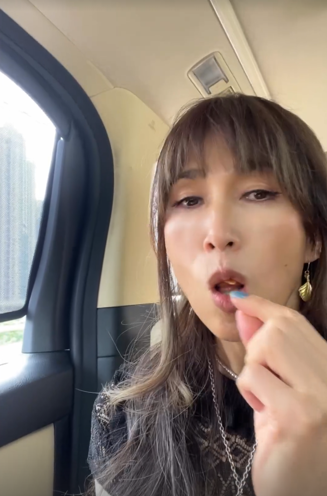 工藤靜香此行愛上媽咪雞蛋仔。