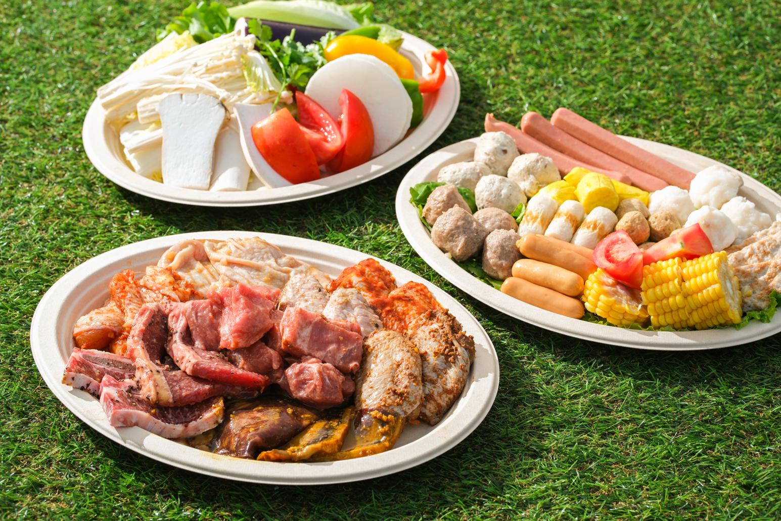 放題供應逾70款燒烤及火鍋材料。