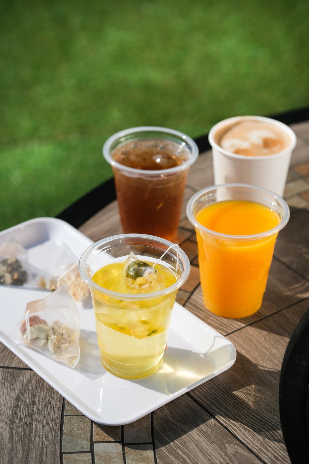 飲品放題供應汽水、果汁、花茶、咖啡等。