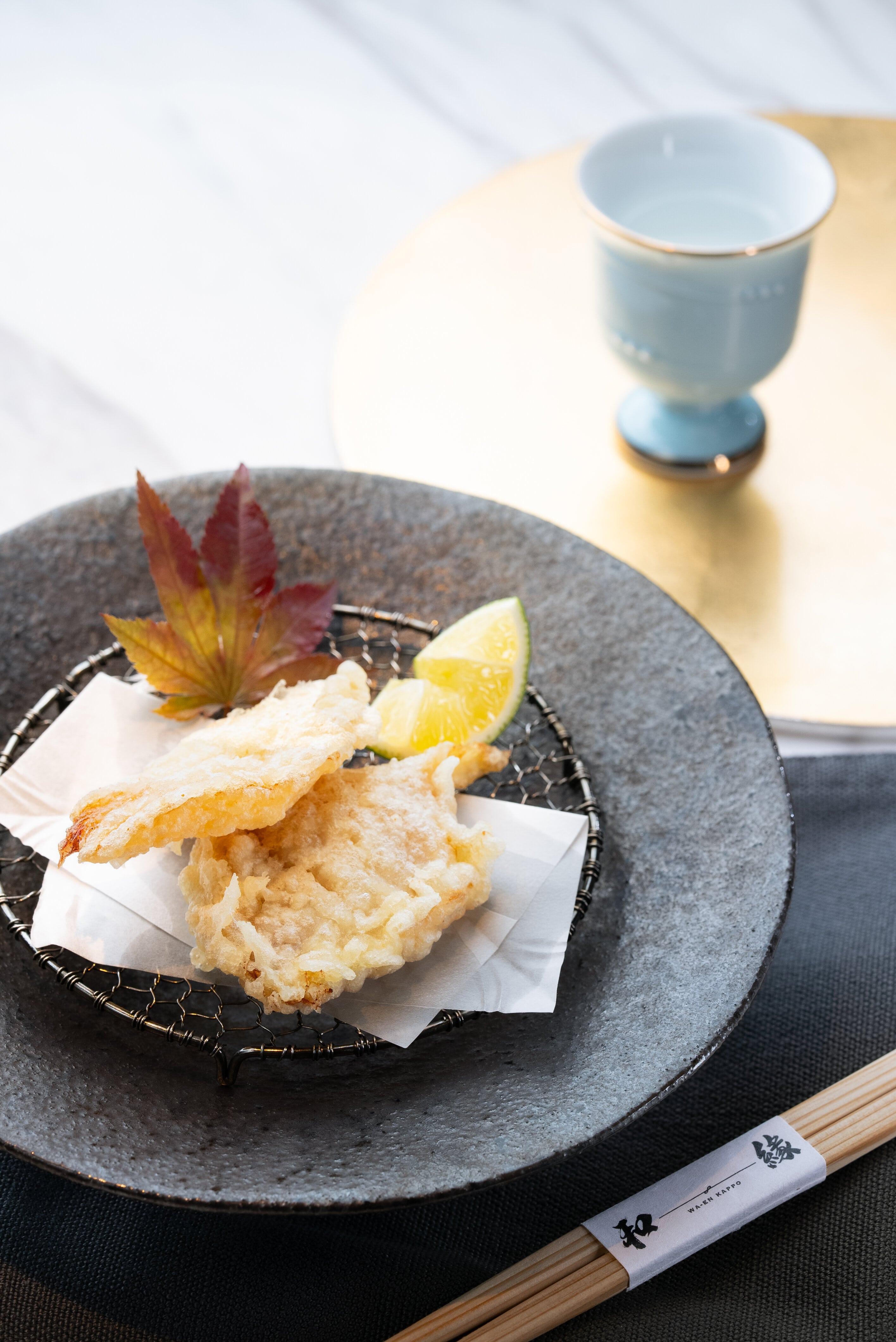 揚物:魚翅,酢橘