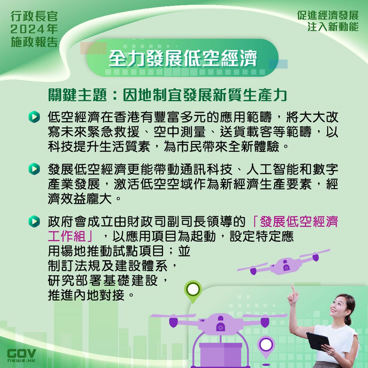 施政報告2024懶人包|一文睇清新一份施政報告重點政策措施內容(添馬台Facebook)