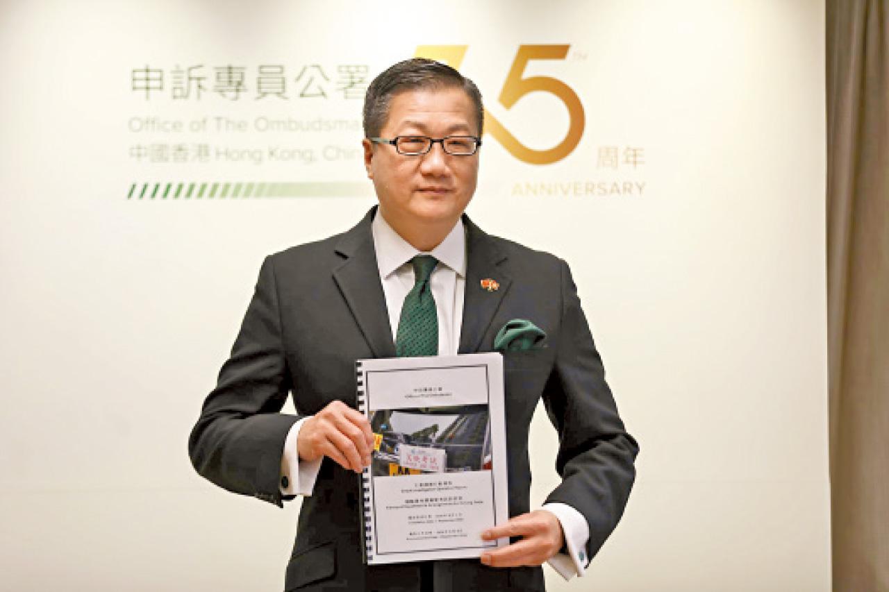 申訴專員陳積志。(資料圖片)