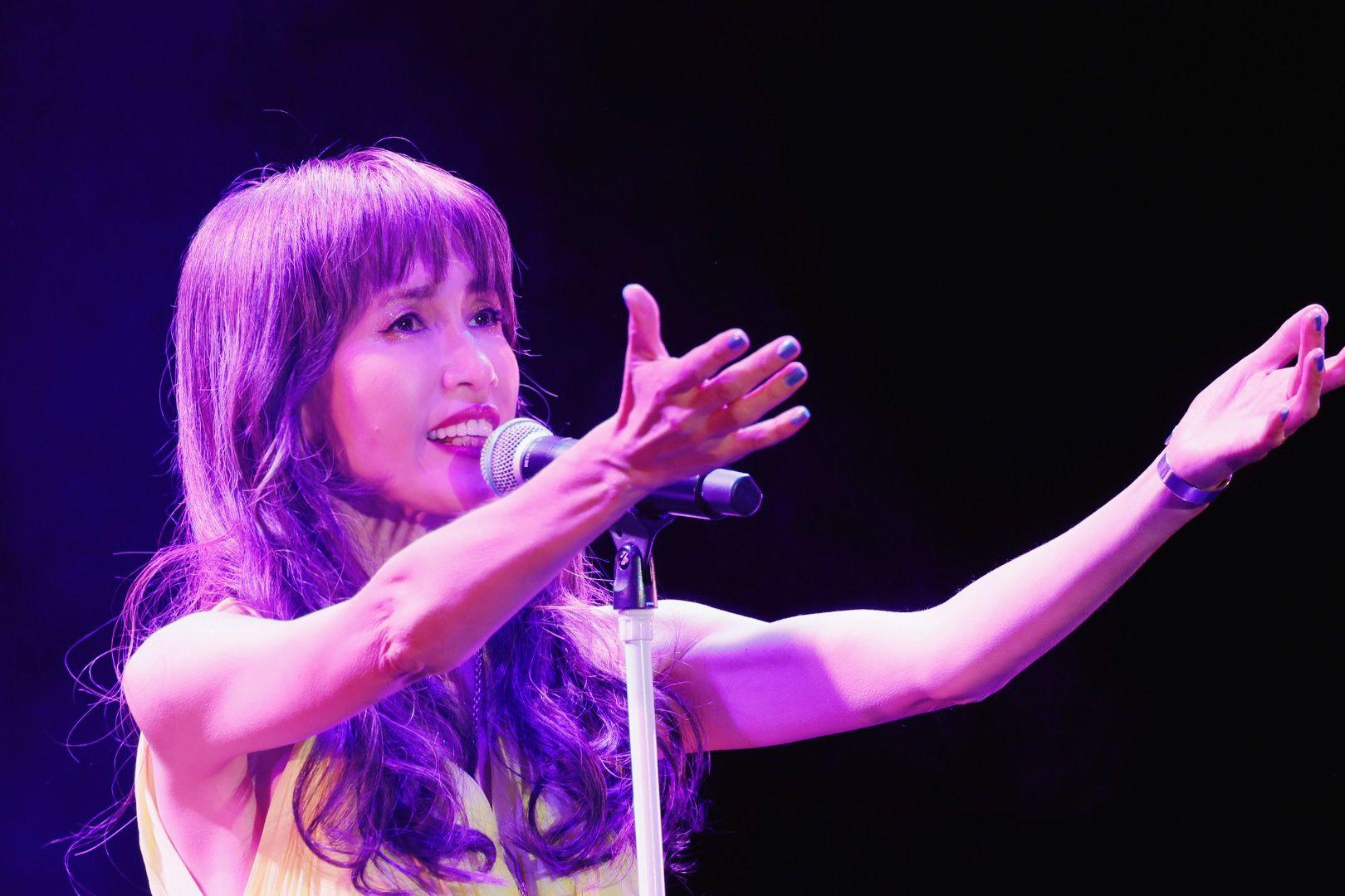 工藤靜香為香港歌迷選唱多支昔日代表作。