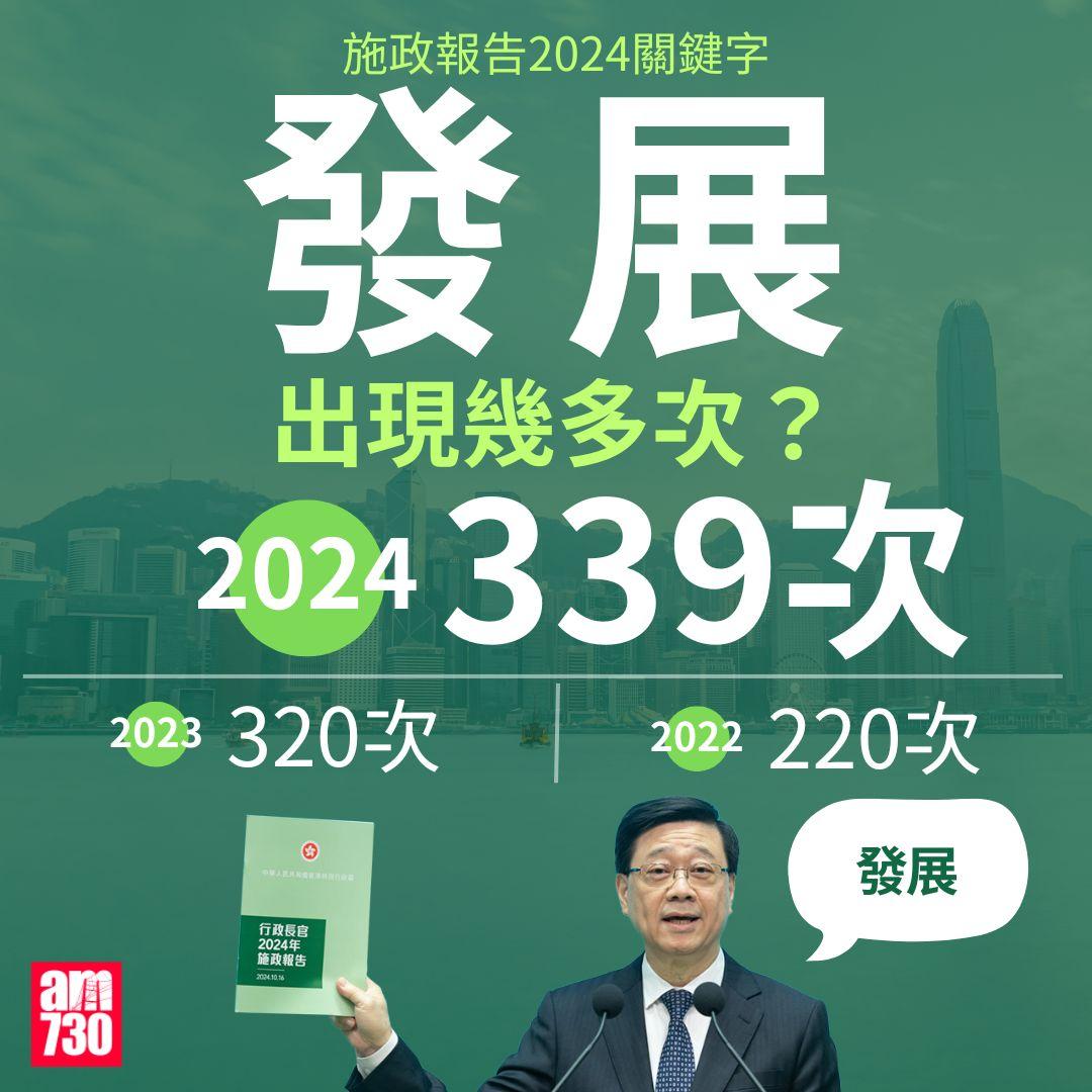 施政報告2024|宣讀時間&關鍵字