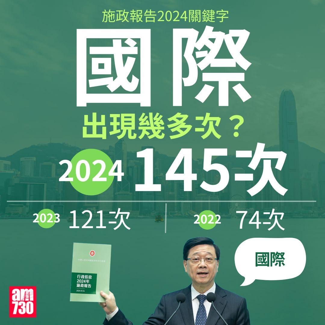 施政報告2024|宣讀時間&關鍵字