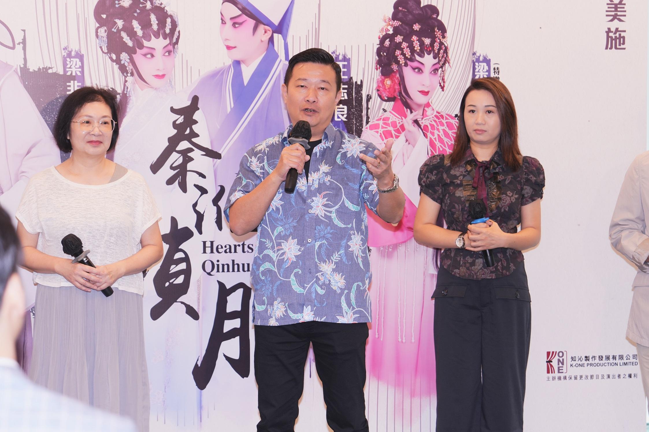 擊樂領導高潤權花心思將擊樂配合音樂表達秦淮的詩情畫意。