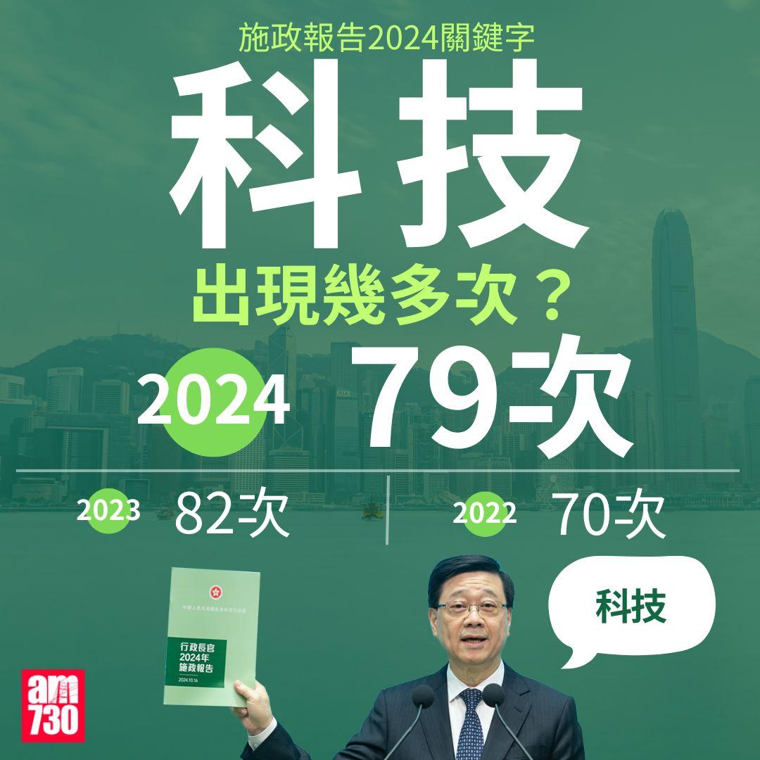 施政報告2024|宣讀時間&關鍵字