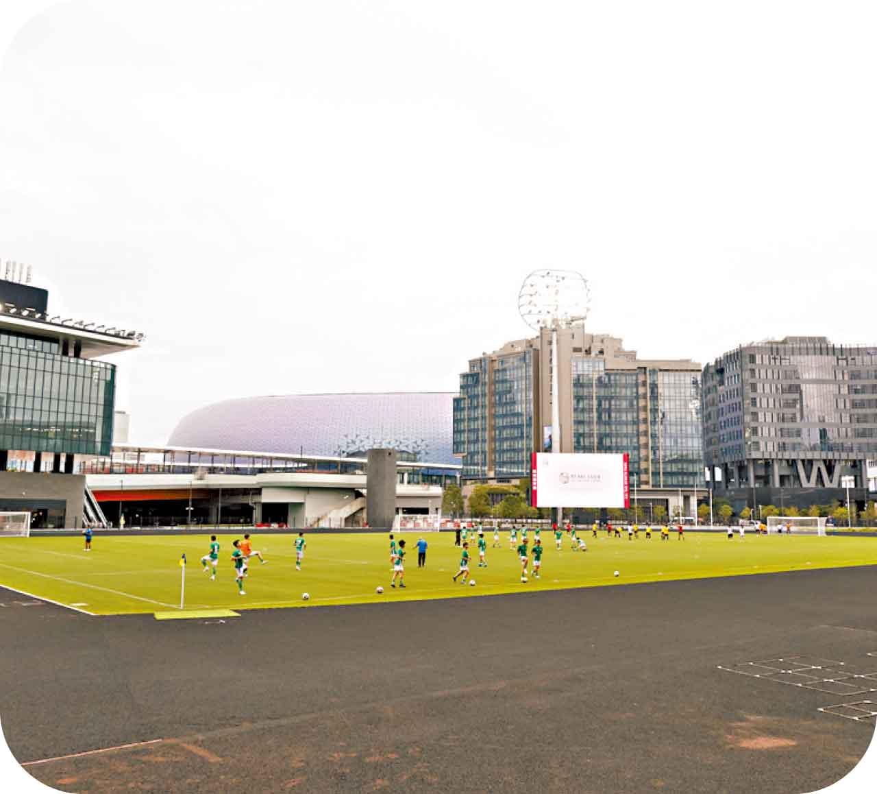 啟德體育園測試