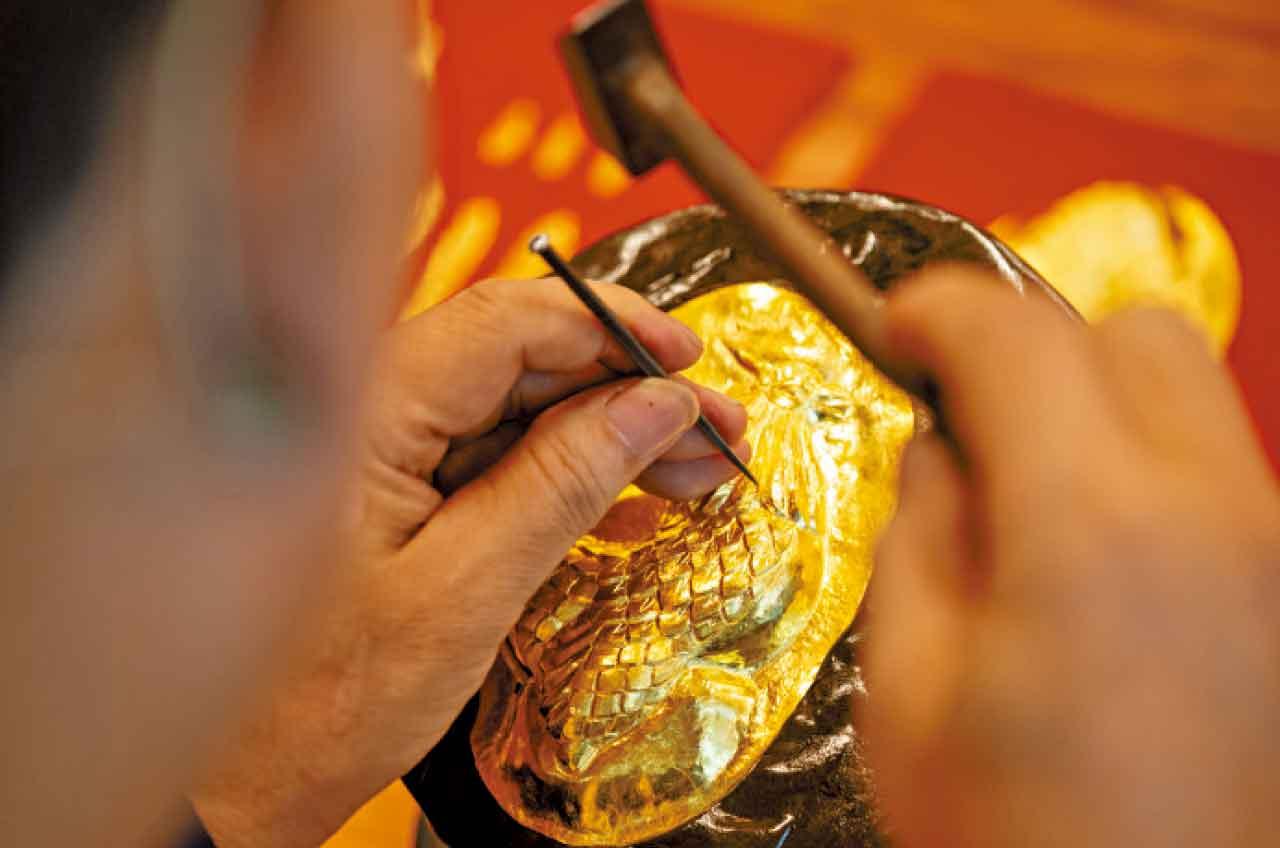 香港故宮 周大福合作推黃金工藝教育