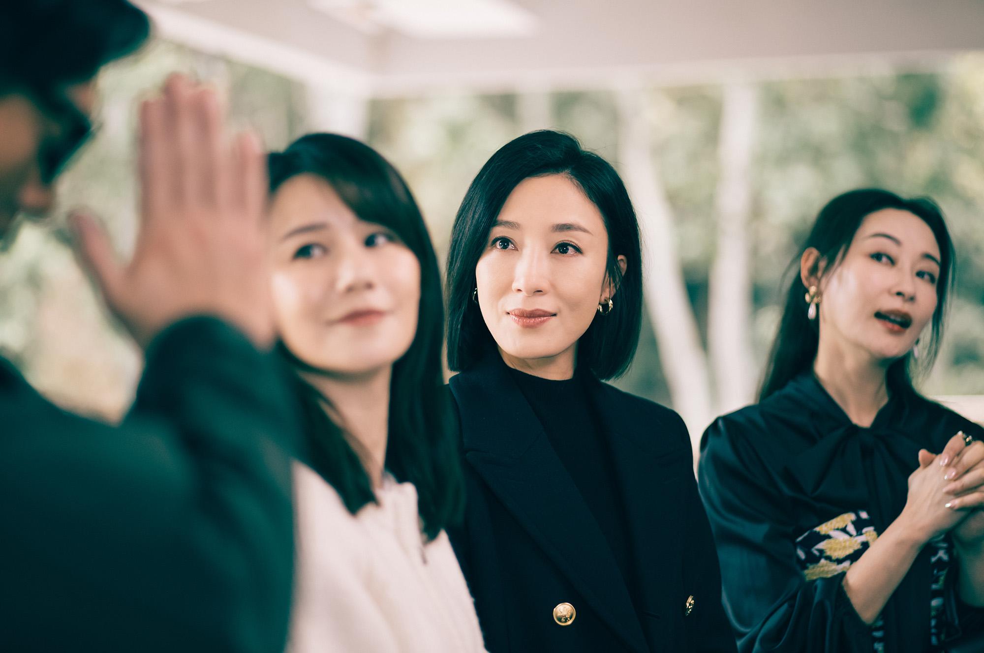 左起:黃翠如、楊茜堯、楊卓娜