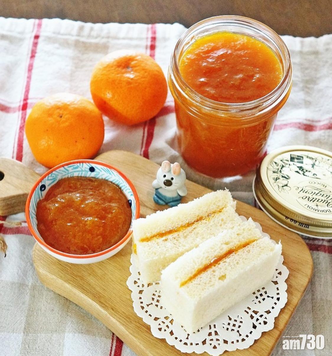 果醬做法︱低糖香橙果醬用來夾麵包一流!