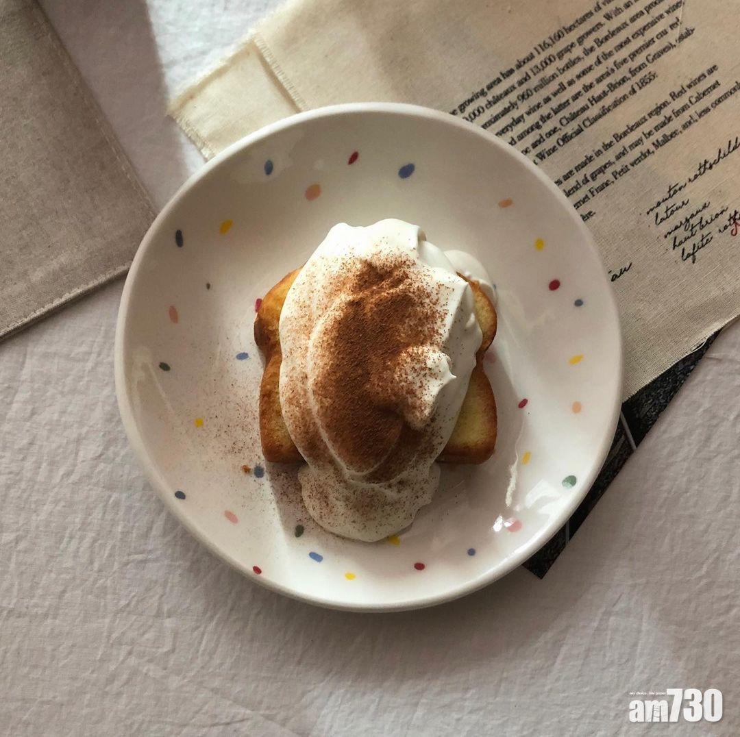 磅蛋糕食譜|原味的磅蛋糕已經非常好吃。(Instagram @_bake_kong)