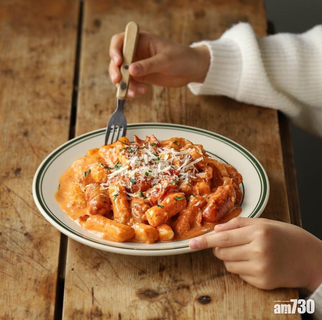 韓國年糕食譜|玫瑰炒年糕是韓國大熱。