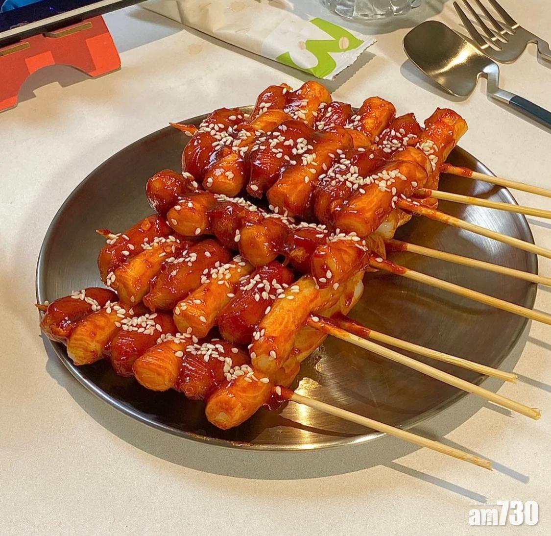 韓國年糕食譜|年糕香腸串用來配啤酒或汽水一流!