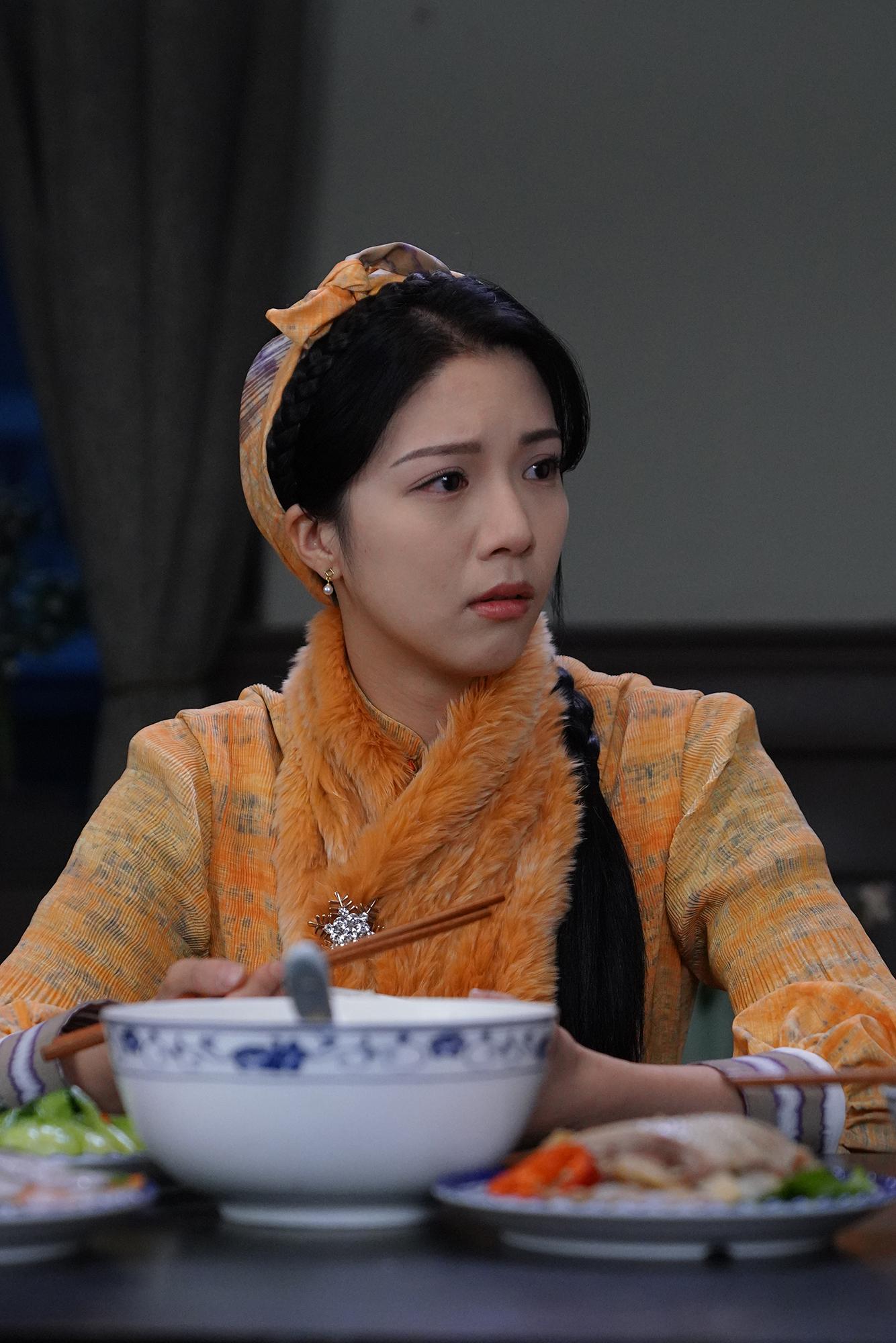 陳曉華的角色因為單純又感情豐富,所以成日都會喊。